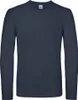 Herren-T-Shirt, Langarm - B&C #E150 LSL - navy - Größe M Produktbild-Vorschau 1