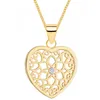 Elegante Goldkette mit filigranem Herz Design I Echtschmuck Damen 45cm Produktbild-Vorschau