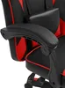 Bürostuhl HLO-CP189 Kunstleder  schwarz/rot Produktbild-Vorschau 4