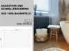 5er Set Duschtücher 100% Baumwolle, 70x140 cm, Weiß Produktbild-Vorschau 3