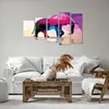 Bild auf Leinwand - Leinwandbild - Elefanten Illustration Produktbild-Vorschau 6