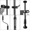 A collage of close-up images showing different parts and mechanisms of a retractable awning. Produktbild-Vorschau