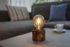 Vintage Akku Glühbirne Edison LED Tischlampe USB-C dimmbar Produktbild-Vorschau 4