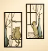 Gilde Wandrelief mit Vase und Katze 2 tlg. beige, braun, Produktbild-Vorschau 2