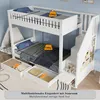 Flieks stapelbed 90x200 cm met 2 lades, kinderbed met trap Productafbeelding-voorbeeld 7