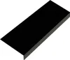 A 3D rendering of a black metal sheet with a gray edge, presented on a white background. Anteprima dell’immagine prodotto