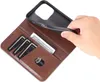 Leder Hülle für iPhone 15 Pro, Klapphüllen Brieftasche Produktbild-Vorschau 7
