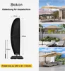Dokon ochranný kryt konzolového slunečníku Ø 3m/4m zimní UV Náhled obrázku produktu 2