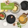 HI NATURE™ Juego de 6 Cuencos para Mezclar con Tapa – Bols Vista previa de la imagen del producto 8