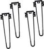 4 Stück Klappbare Tischbeine 42cm – Robuste Haarnadelbeine Produktbild-Vorschau 1