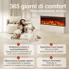 Camino elettrico KAMINIO LEA - Camino elettrico 3 in 1 con Anteprima dell’immagine prodotto 5