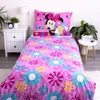 A child's bed with Minnie Mouse themed bedding. Anteprima dell’immagine prodotto