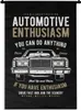 MuchoWow® Wandteppich Wandbehang Mancave - Auto - Vintage - Produktbild-Vorschau 1