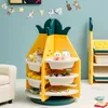 COSTWAY Kinder Spielzeugregal drehbar, Kinderzimmerregal Produktbild-Vorschau 1