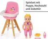 Zapf 906125 - Baby Born - Minis -Spielset, Puppe Luna mit Produktbild-Vorschau 3