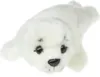 A plush toy seal on a white background. Produktbild-Vorschau