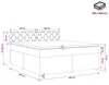 vidaXL Boxspringbed met matras, zwart, 180 x 200 cm, Productafbeelding-voorbeeld 8