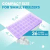 Silikon Eiswürfelform für 36 Eiswürfel mit Deckel Behälter Produktbild-Vorschau 4