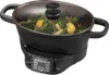 A Russell Hobbs electric multi-cooker filled with mixed vegetables, seen from a slightly elevated diagonal angle. Podgląd zdjęcia produktu