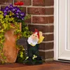 Relaxdays Gartenzwerg, Welcome, Garten & Haustür, Produktbild-Vorschau 3