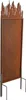 Metall Gartenzaun Sichtschutzwand 150 cm Edel-Rost Produktbild-Vorschau 10