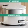 Avalo Treteimer 30L - Edelstahl Silber - Soft Close - Produktbild-Vorschau 8