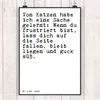 Mr. & Mrs. Panda Bild Von Katzen habe ich... DIN A4 - Weiß Produktbild-Vorschau 2