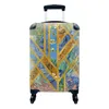 MuchoWow® Koffer Handgepäck Trolley Rollkoffer Kleine Produktbild-Vorschau 1
