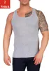 2 pezzi gilet da uomo biancheria intima da uomo in cotone; Anteprima dell’immagine prodotto 1