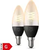 Philips Hue White Filament E14 LED Lampe (Kerze, 2x Produktbild-Vorschau 1