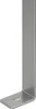A close-up, isolated shot of a metal bracket. Voir les images du produit