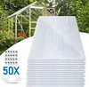 Jayseuw 14x polycarbonate alvéolaire 4mm 50x serre en acier Voir les images du produit 10