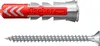 Lot de 50 boulons d'expansion DUOPOWER 6mm x 30mm avec vis. Voir les images du produit 8
