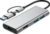 INF Station d'accueil USB 3.0 et Type-C vers double HDMI Voir les images du produit 1