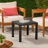 Tavolo basso per bar o giardino Quadrato 45x45 cm per uso Anteprima dell’immagine prodotto 6