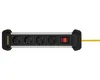 A power strip with multiple outlets and a switch, shown against a white background. Podgląd zdjęcia produktu