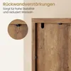 VASAGLE Minimalistisches Standregal Holzregal mit Produktbild-Vorschau 5