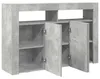 vidaXL Sideboard Beton Grau 116 x 30 x 75 cm Holzwerkstoff Produktbild-Vorschau 6
