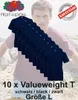 10er Pack Fruit of the Loom Valueweight T-Shirt Farbe: Produktbild-Vorschau 5