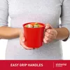 tazza da minestra per microonde sistema con valvola 656 ml Anteprima dell’immagine prodotto 8