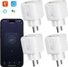 4er Set Intelligente WiFi Steckdosen,EU-Stecker, 16A, Alexa Produktbild-Vorschau 1