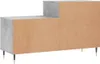 The Living Store Schuhregal Betongrau 102x36x60 cm Produktbild-Vorschau 7