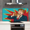 Coloray Spritzschutz aus Glas 140x70  Wandkunst Produktbild-Vorschau 2