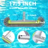 45 cm Poolbürste für Folienpools, abnehmbarer Bürstenkopf Produktbild-Vorschau 4