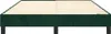 vidaXL Box spring bed frame dark green 140x200 cm velvet Náhled obrázku produktu 4