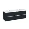 Garlivo Waschbeckenunterschrank GLB-160 Anthrazit mit Produktbild-Vorschau 4