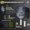 Marketing image for JOOLA pickleball paddles, showcasing features and technical data. Produktbild-Vorschau
