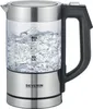 SEVERIN Mini-Glas-Wasserkocher WK 3458 Edelstahl / schwarz Produktbild-Vorschau 2