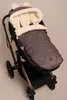 XL EARS WOOL - Kinderwagen Fußsack Fb. brown melange Produktbild-Vorschau 2