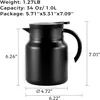Thermoskanne, Isolierkanne aus Doppelwandingem Edelstahl, Produktbild-Vorschau 10